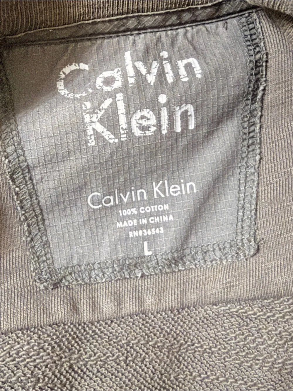 Calvin Klein New York City Military Style Jacket sz L